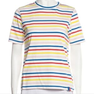 Kule The Modern Striped Crew Neck T Shirt